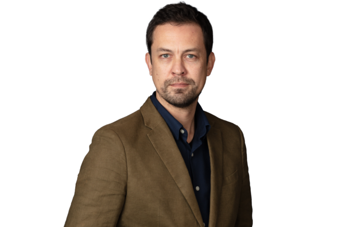 Photograph of Jon Leverrier